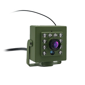 Caméra IP Wi-Fi verte pour nichoir d'oiseaux, audio 1920P 1080P, vision nocturne IR CUT, RTSP FTP, mini caméra IP pour observation des animaux domestiques et des oiseaux, objectif 2,8 mm, <span class=keywords><strong>Camhi</strong></span> - Product Image 1