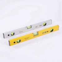 Niveau à bulle magnétique en alliage d'aluminium de 50 cm, haute précision +/-10 mm, portée 0-5 m, en promotion