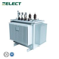 Transformateur de distribution d'énergie MV HV triphasé à huile, 30 KVA, 400V 415V vers 33KV 11KV 10KV, prix 30KVA