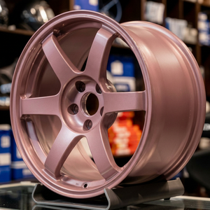 ล้อแม็กซ์ฟอร์จ 6 ก้าน แบบ JDM สไตล์ <span class=keywords><strong>TE37</strong></span> น้ำหนักเบา สำหรับการแข่งรถและการปรับแต่ง - Product Image 1