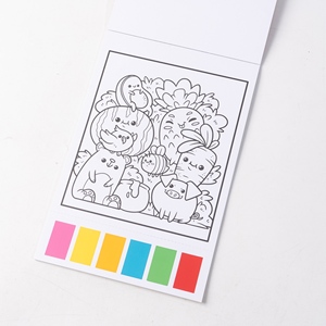 Libro da Colorare con Acqua Profumata Personalizzabile con Pennello, Giocattolo Educativo per la Creazione Artistica dei Bambini - Product Image 4