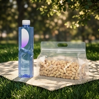 Pochette à fermeture éclair en plastique à huit soudures, personnalisable avec logo, pour l'emballage de fruits secs, noix et snacks – Fournisseur direct usine