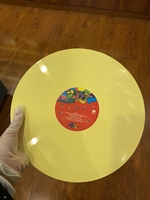 Disques vinyles personnalisés de 7 pouces, 10 pouces, 12 pouces, 33 1/3 tours/45 tours avec effet éclaboussures et emballage en feuille d'or/d'argent