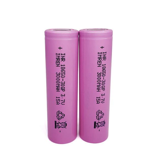 Electric Bicycle Battery 3.7V IMREN 18650 30QP Lithium Ion Electric Bicycle Battery for Electric Bike 18650