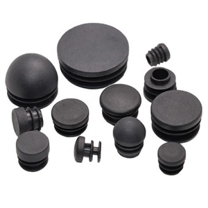 Tubo de acero redondo de 10mm, 12mm, 15mm, 19mm, <span class=keywords><strong>20mm</strong></span>, 22mm, 25mm, 30mm, 32mm, 35mm, 38mm, 42mm, tapón de extremo de plástico para poste de valla de pierna de silla - Product Image 6