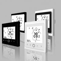 Sistema de Calefacción por Suelo Radiante Eléctrico con Control Wifi Beca BHT-002, Termostato para Caldera de Gas/Agua para Piezas de Calefacción por Suelo Radiante