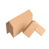 Emballage personnalisé pour boîtes d'angle anti-collision à trois côtés avec boucle, panneaux d'angle droit, protecteurs en papier