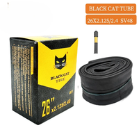 Chambre à air en caoutchouc butyle pleine taille pour vélos BMX 700C 12-29 pouces, valves Schrader et Presta