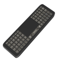 Clavier sans fil mini Cherry New 2.4G, 87 touches, pavé tactile, LED, léger, portable, récepteur USB