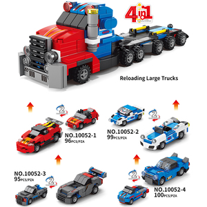 8 en 1 plastique guerrier assemblage voiture déformation Robot blocs de construction <span class=keywords><strong>jouet</strong></span> pour enfants - Product Image 6