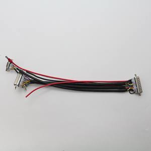 DB44 Male to 3x DB9 Female + Power Terminal <b>Wiring</b> Harness, Custom Industrial <b>Control</b> Cable for CNC/Automation Equipment - Product Image 5
