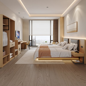 Nuevo Juego Completo de Muebles Comerciales para Hotel, Juego de Muebles para Dormitorio de Hotel, Estructura de Cama King Size a Bajo Precio, Juego de Muebles para Dormitorio de Hotel - Product Image 1