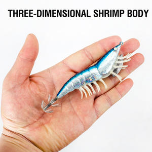 เหยื่อตกปลาหมึกเรืองแสง 3 มิติ ขนาด 11.5 ซม. น้ำหนัก 20 กรัม คุณภาพสูง ยี่ห้อ Yamashita <span class=keywords><strong>Yo</strong></span> <span class=keywords><strong>Zuri</strong></span> รูปทรงกุ้งไม้ สำหรับขายส่ง - Product Image 4