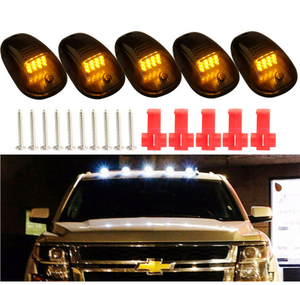 5 pièces/ensemble pick-up 4x4 feu <span class=keywords><strong>de</strong></span> <span class=keywords><strong>toit</strong></span> tout-terrain 20LED <span class=keywords><strong>barre</strong></span> lumineuse <span class=keywords><strong>de</strong></span> marqueur Led <span class=keywords><strong>de</strong></span> course supérieure pour ford F-150 raptor dodge Suv universel - Product Image 3