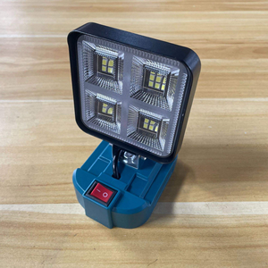 21V Lithium Battery Cordless <b>LED</b> <b>Work</b> <b>Light</b> USB <b>Rechargeable</b> Portable Lamp for Construction Camping Repair Lithium Battery <b>Work</b> - Product Image 3