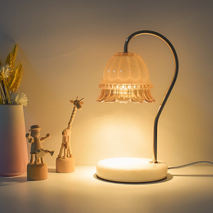 Gu10 Moderne Marbre Électrique Cire <span class=keywords><strong>Bougie</strong></span> Fondre Réchauffeur Lumière <span class=keywords><strong>Yankee</strong></span> Mood Marbre Décor Lampe De Table - Product Image 3