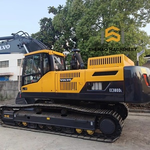 Excavatrice sur chenilles d'occasion Volvo EC380 DL de 38 tonnes, robuste, idéale pour les grands projets de construction et l'exploitation minière - Product Image 1