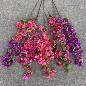 Holesale Heap rrtifcial ililk REE ougainvillea Plant lower For Decoration - Product Image 6