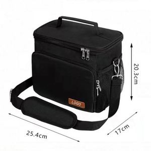 Sac isotherme portable grand format pour l'extérieur, étanche, sac à déjeuner mignon pour le travail, le bureau, les pique-niques et les voyages - Product Image 2