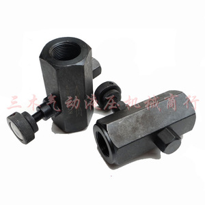 Kc-02 Kc-0304 วาล์วควบคุมไฮดรอลิก 1/2 นิ้ว วาล์วควบคุมการไหลทางเดียวสำหรับผลิตภัณฑ์น้ำมัน - Product Image 1