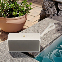 Enceinte portable BKK BT 5.3 60W, stéréo bidirectionnelle, audio sans fil, lumière RGB, entrée USB/AUX, karaoké, entrée guitare, enceinte de fête