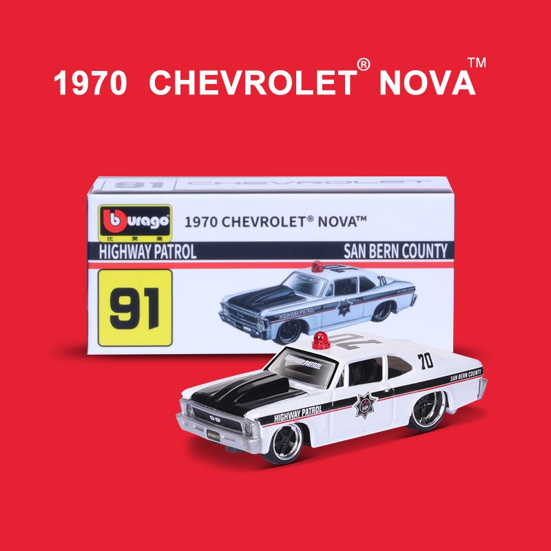 Voiture de police NOVA 1970