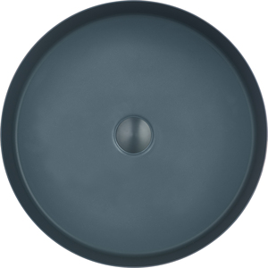 Colorato moderno in acciaio inox capelli a mano Console da <span class=keywords><strong>bagno</strong></span> di lusso blu mandarino con scolapiatti Pop-Up per il lavaggio - Product Image 3