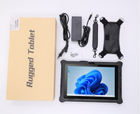 Tableta Robusta para Negocios Emdoor I10L con Windows 11, 700 Nits, 10.1 Pulgadas, RJ45, Thunderbolt 4, BT 5G, HDMI, Lector de Códigos de Barras 2D, Batería Intercambiable en Caliente