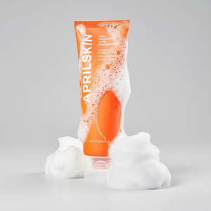 Pour april Skin Real Carrotene Acne Foam Cleanser 120ml Nettoyant pour le visage de haute qualité - Product Image 2