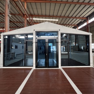 Maison conteneur préfabriquée de luxe modulaire et respirante en structure acier, 20 et 40 pieds, détachable, pour bureau, appartement, café/<span class=keywords><strong>boutique</strong></span> - Product Image 3