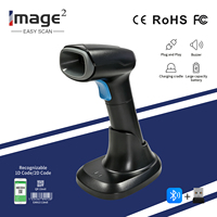 Escáner de Código de Barras HC-780BT, Inalámbrico, con Base de Carga, Alcance de 100 Metros, USB, Escaneo 2D