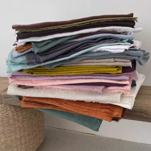 Sinh Thái Thân Thiện Với Số Lượng Lớn Bán Buôn Giá Rẻ 100 Tinh Khiết Linen Dệt 280 Cm Chiều Rộng Vải Tự Nhiên Cho Bộ Đồ Giường Phụ Nữ Quần Áo - Product Image 4