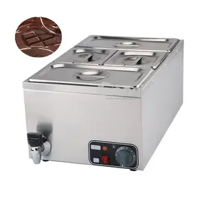 Stainless Steel Chocolate Melting Machine Electric Chocolate Tempering Tank Professional Chocolate Melter Pot