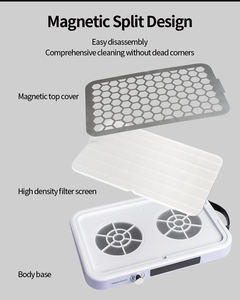 Mesa de Manicura con Colector de Polvo Incorporado, Súper Resistente, de <span class=keywords><strong>Byoung</strong></span> Beauty, Fabricante de Aspiradoras con Colector de Polvo para Salón - Product Image 5