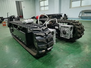 Sàn gầm xe bánh xích cao su 1 tấn <span class=keywords><strong>2</strong></span> tấn, khung gầm bánh xích, tải trọng bánh xích cao su - Product Image 3