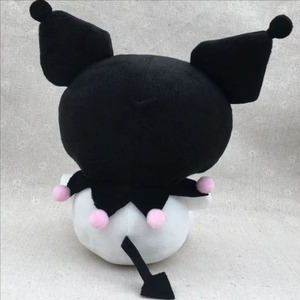 USA Magazijn Direct Leverbaar 48-Uurs Verzending Schattig Paarse Kattenfamilie Kuuromii Pluche Pop Kawaii Knuffeldier Speelgoed voor Kinderen - Product Image 4
