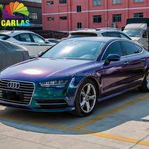 Vinilo Cromado para Envolver Autos, Marca Carlas, Gran Venta, Libre de Burbujas, Adhesivos para Envoltura de Vehículos, Apto para Todos los Modelos - Product Image 4