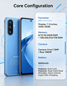 โทรศัพท์มือถือ A56 รุ่น 5G สมาร์ทโฟน 8GB 256GB ระบบปฏิบัติการ Android 15 หน้าจอ HD 120Hz รองรับ 2 ซิม กล้อง 108MP ชาร์จเร็ว - Product Image 2