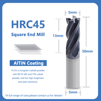 Chine Machine Pas Cher Prix 2 Flûte 4 Flûte Hrc45 Hrc50 Hrc55 Hrc63 Carré Plat Cnc Outil De Coupe En Carbure De Tungstène fraise en bout