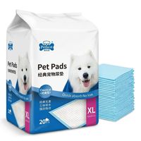 Tapis d'apprentissage pour chiots, absorbants, jetables, 5 couches, anti-fuites, séchage rapide, imperméables, avec logo personnalisé