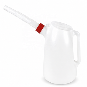 Bidon à huile de 4 L, récipient de mesure d'huile pour voiture, <span class=keywords><strong>pichet</strong></span> de transfert de liquide pour service d'atelier - Product Image 1