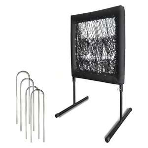Red de Lanzamiento de 9 Hoyos, Red de Béisbol Resistente con <span class=keywords><strong>Zona</strong></span> de Strike para Lanzamiento y Bateo, Equipo de Entrenamiento con Altura Ajustable - Product Image 1