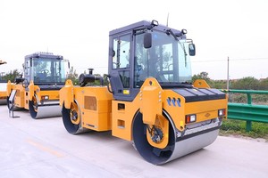 Maquinaria Vial Más Vendida, <span class=keywords><strong>Rodillo</strong></span> Vibratorio de Doble Tambor XD83 de 8.5 Toneladas para la Compactación de Calles y Aceras Municipales - Product Image 3
