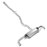 Système d'échappement pour A45 A45S AMG W176 W177 2.0T 2013+ Silencieux à clapets avec télécommande en acier inoxydable 304
