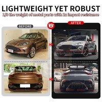Nouvelle Arrivée : Kit Carrosserie en Fibre de Carbone Sec Style MSY pour Aston Martin DBX - Pare-chocs Avant et Arrière, Jupes Latérales, Aileron
