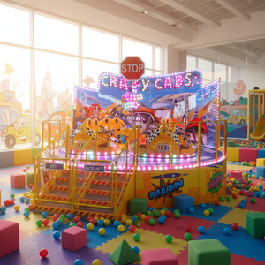 Nuove Attrazioni per Parchi Divertimento all'Aperto, Parchi Trampolino, Aeroporti e Centri Commerciali - Giochi Educativi <span class=keywords><strong>Crazy</strong></span> <span class=keywords><strong>Car</strong></span> in Vendita - Product Image 1
