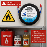 Système d'extinction d'incendie aérosol à action rapide pour la sécurité des batteries de véhicules électriques