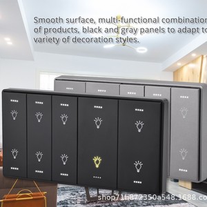 Tuya Zigbee 3.0 série combinée marche/arrêt et interrupteur de scène intelligents - Product Image 2