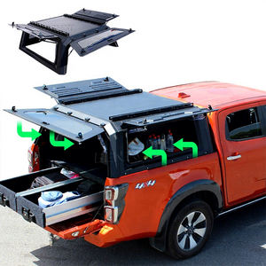 หลังคาแคมป์ปิ้งอะลูมิเนียมคุณภาพสูง Benext สำหรับรถกระบะ Isuzu <span class=keywords><strong>Double</strong></span> <span class=keywords><strong>Cab</strong></span> Hardtop ปี 2016 ขึ้นไป - Product Image 1