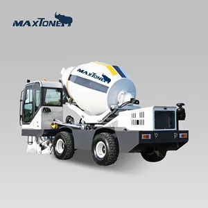 New Arrival 3m3 Concrete Mixer Truck Diesel Auto-feeding Concrete Drum Mixer Price In Ethiopia